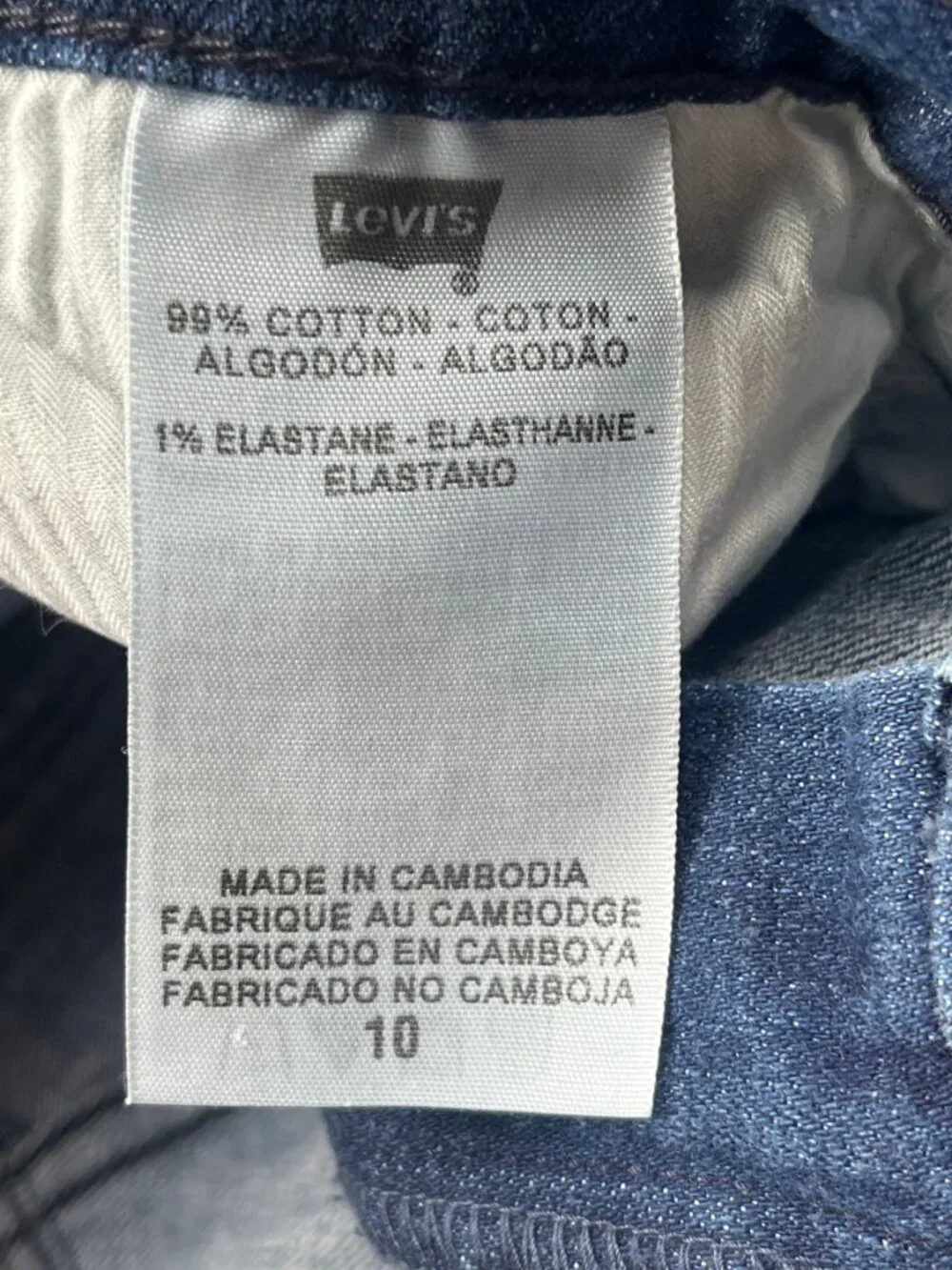 Levi's Demi Curve Classic Bootcut Jeans Medium Wash Denim Size 30 / 10